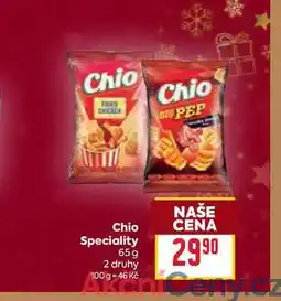 Billa Chio Speciality 65g nabídka