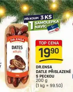 Flop DR.ENSA DATLE PŘISLAZENÉ S PECKOU 200 g nabídka