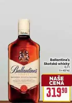 Billa Ballantine's Skotská whisky 0,7l nabídka