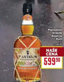 Billa Plantation Grande Réserve Rum 0,7l nabídka