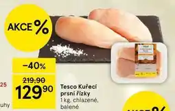 Tesco Tesco Kuřecí prsní řízky, 1 kg, chlazené nabídka
