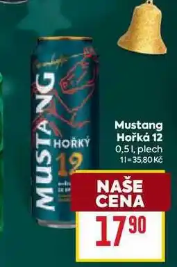 Billa Mustang Hořká 12 0,51, plech nabídka