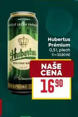 Billa Hubertus Prémium 0,51, plech nabídka