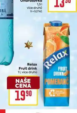 Billa Relax Fruit drink 1l nabídka