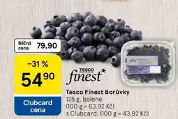Tesco Tesco Finest Borůvky, 125 g nabídka