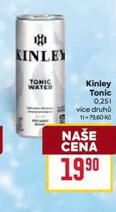 Billa Kinley Tonic 0,25l nabídka