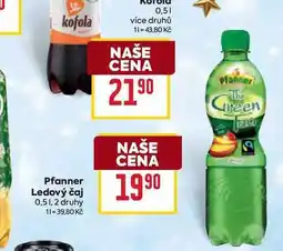 Billa Pfanner Ledový čaj 0,5l nabídka