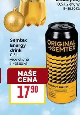 Billa Semtex Energy drink 0,5l nabídka