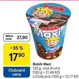 Tesco Bobík Maxi, 130 g, více druhů nabídka