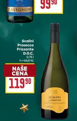 Billa Scalini Prosecco Frizzante D.O.C. 0,75l nabídka