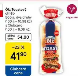 Tesco Ölz Toustový chléb, 500 g nabídka