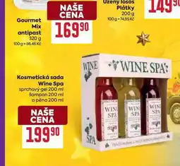 Billa Kosmetická sada Wine Spa sprchový gel 200 ml nabídka