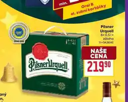 Billa Pilsner Urquell 8× 0,5l nabídka