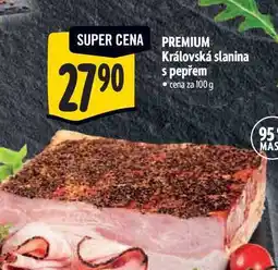 Albert PREMIUM Královská slanina s pepřem 100 g nabídka