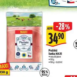 Albert Pražská šunka MAXI 130 g nabídka