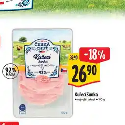 Albert Kuřecí šunka 100 g nabídka