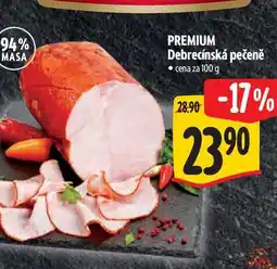 Albert PREMIUM Debrecínská pečeně 100 g nabídka