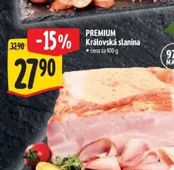 Albert PREMIUM Královská slanina 100 g nabídka