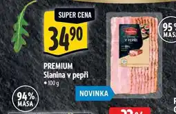 Albert PREMIUM Slanina v pepři 100 g nabídka