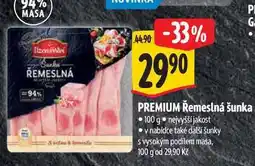 Albert PREMIUM Řemeslná šunka 100 g nabídka