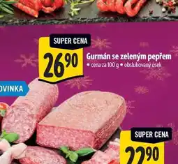 Albert Gurmán se zeleným pepřem 100 g nabídka
