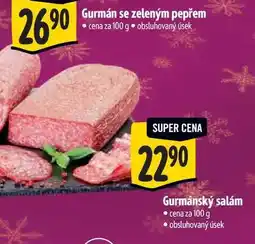 Albert Gurmánský salám 100 g nabídka