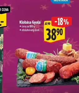 Albert Klobása Gyula 100 g nabídka