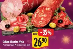Albert Salám Chorizo Vela 100 g nabídka