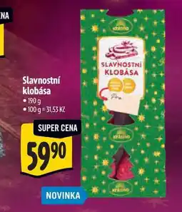 Albert Slavnostní klobása 190 g nabídka