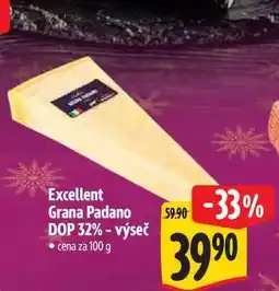 Albert Excellent Grana Padano DOP 32% - výseč 100 g nabídka