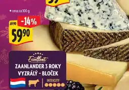 Albert Excellent ZAANLANDER 3 ROKY VYZRÁLÝ - BLOČEK 100 g nabídka