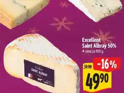 Albert Excellent Saint Albray 50% 100 g nabídka