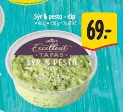 Albert Sýr & pesto - dip 90 g nabídka