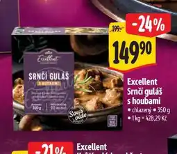 Albert Excellent Srnčí guláš s houbami 350 g nabídka