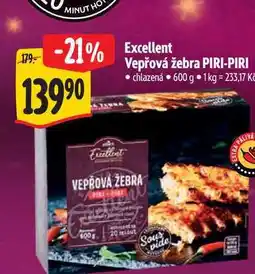 Albert Excellent Vepřová žebra PIRI-PIRI 600 g nabídka