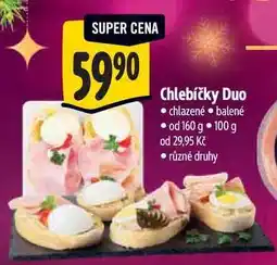 Albert Chlebíčky Duo 160 g nabídka