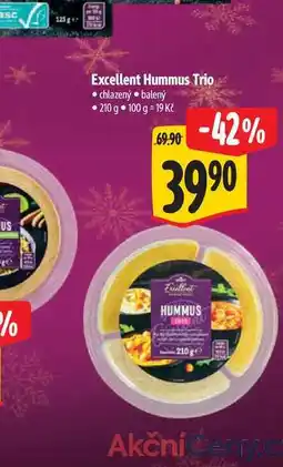 Albert Excellent Hummus Trio 210 g nabídka