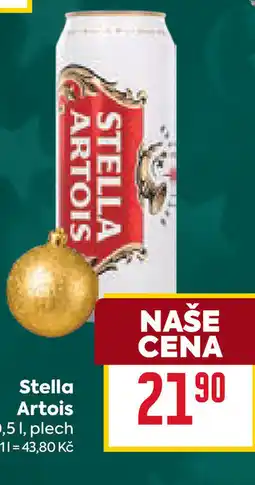 Billa Stella Artois nabídka
