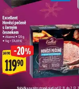 Albert Excellent Hovězí pečeně s černým česnekem 320 g nabídka