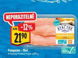 Albert Pangasius - filet 100 g nabídka
