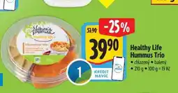 Albert Healthy Life Hummus Trio 210 g nabídka