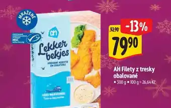 Albert AH Filety z tresky obalované 300 g nabídka