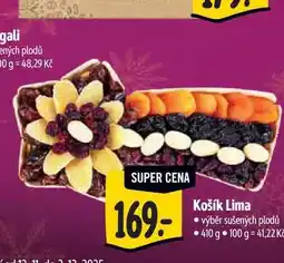Albert Košík Lima výběr sušených plodů 410 g nabídka