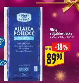 Albert Filety z aljašské tresky 475 g nabídka