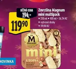 Albert Zmrzlina Magnum mini multipack 330 ml nabídka