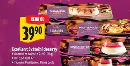 Albert Excellent Sváteční dezerty 2x90-110 g nabídka