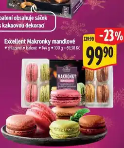 Albert Excellent Makronky mandlové 144 g nabídka