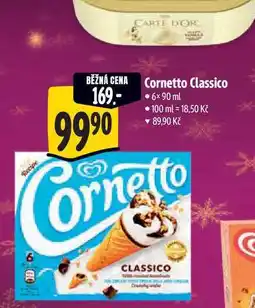 Albert Cornetto Classico 6x90 ml nabídka