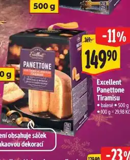 Albert Excellent Panettone Tiramisu 500 g nabídka