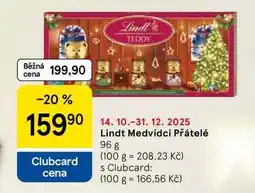 Tesco Lindt Medvídci Přátelé, 96 g nabídka